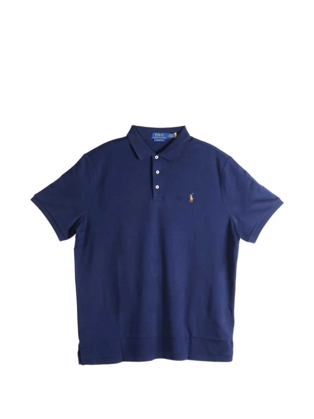 Polo Ralph Lauren embroidered-logo polo shirt - Blu