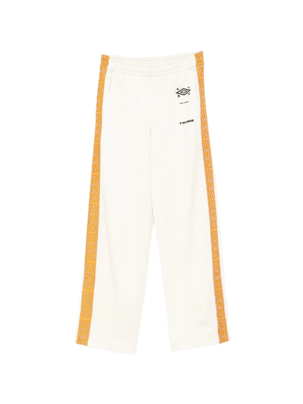 Toga x Umbro logo-embroidered track pants - Toni neutri