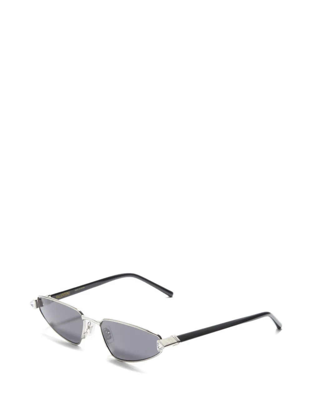 VALENTINO GARAVANI EYEWEAR VLogo zonnebril met cat-eye montuur Zilver