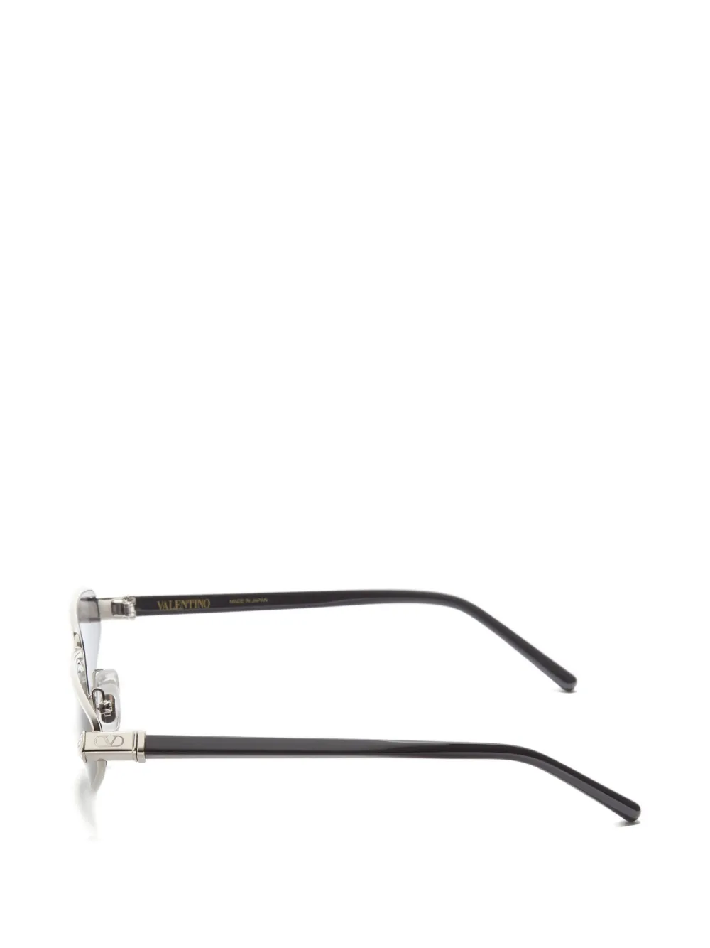 VALENTINO GARAVANI EYEWEAR VLogo zonnebril met cat-eye montuur Zilver