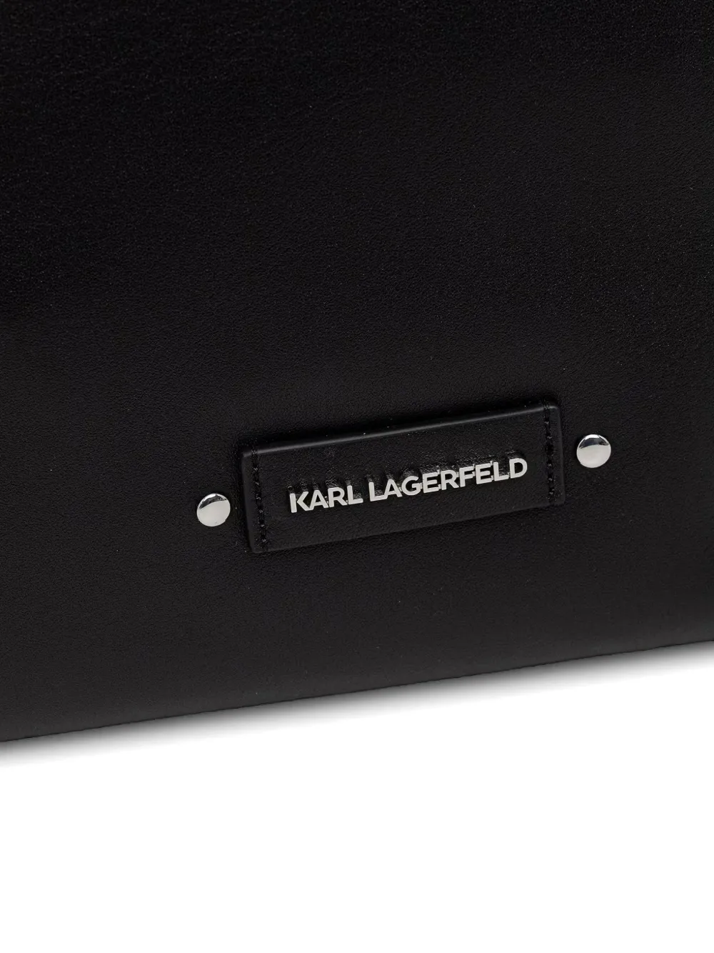 Karl Lagerfeld Shopper verfraaid met ringlets en gesp-detail Zwart