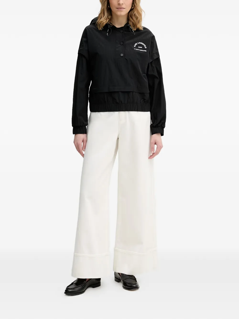 Karl Lagerfeld Jack met logoprint Zwart