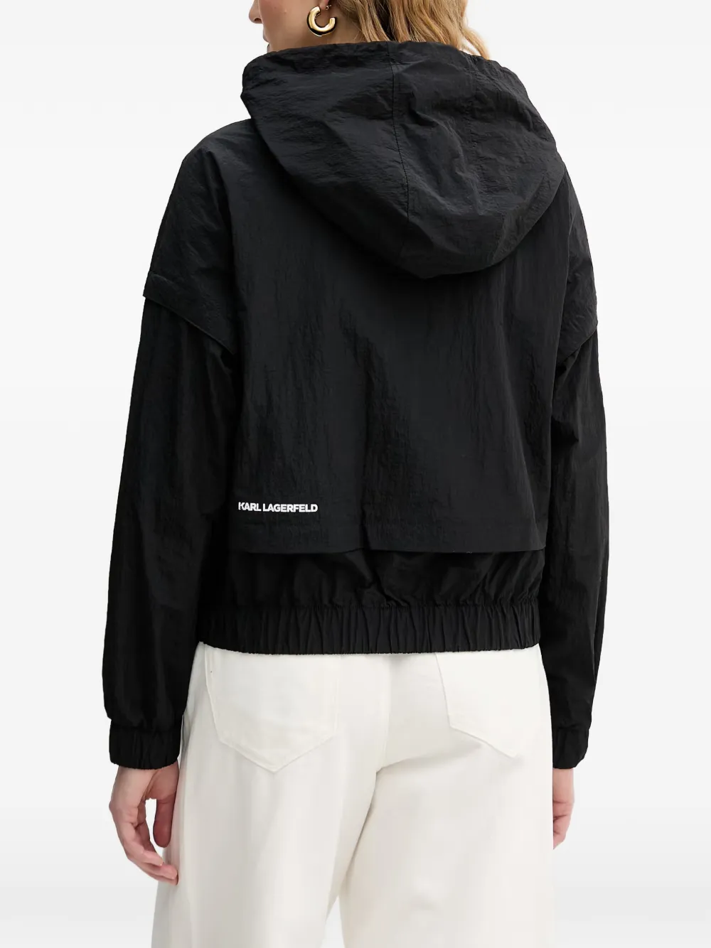 Karl Lagerfeld Jack met logoprint Zwart