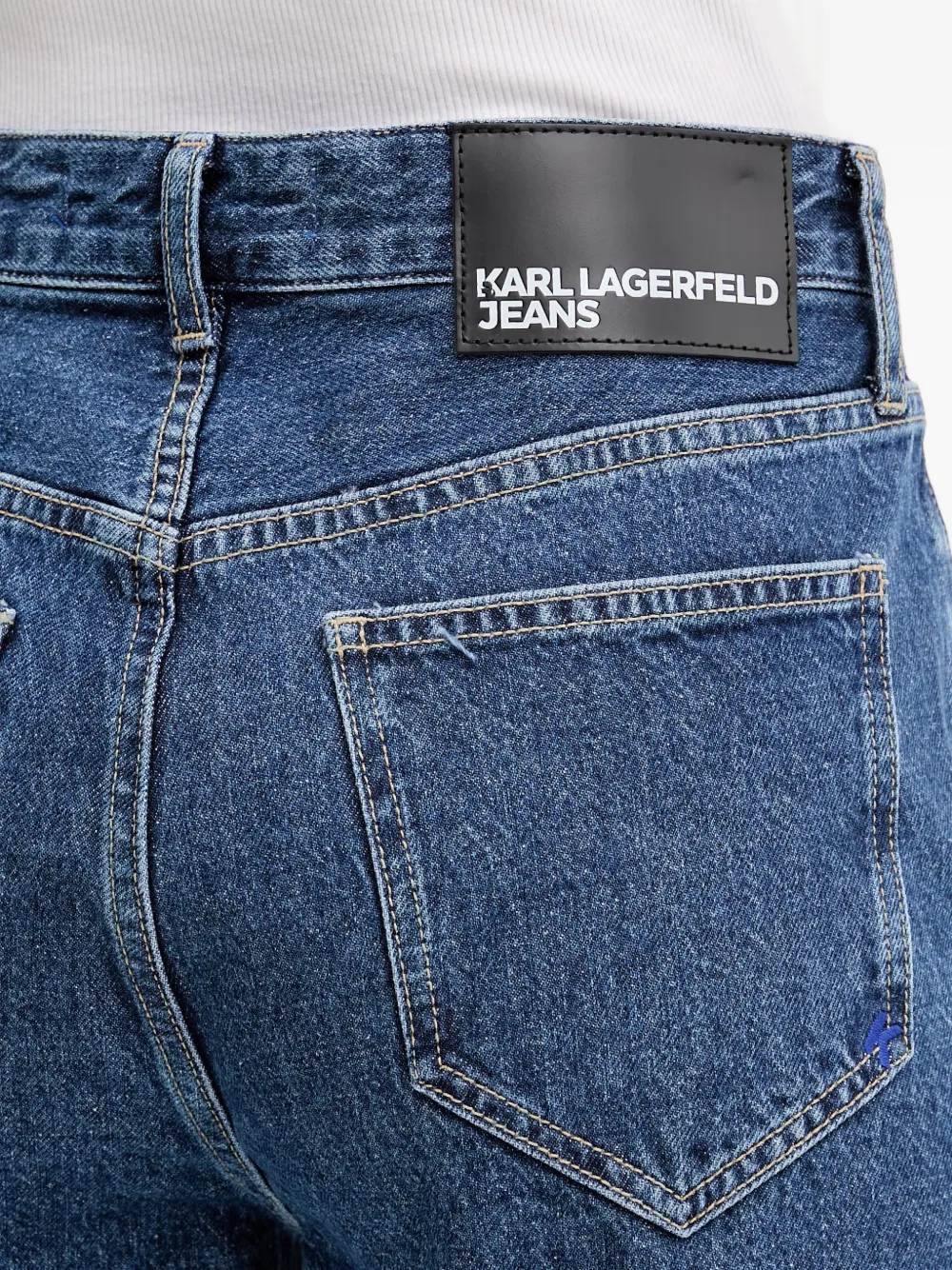 Karl Lagerfeld Jeans Flared jeans Blauw