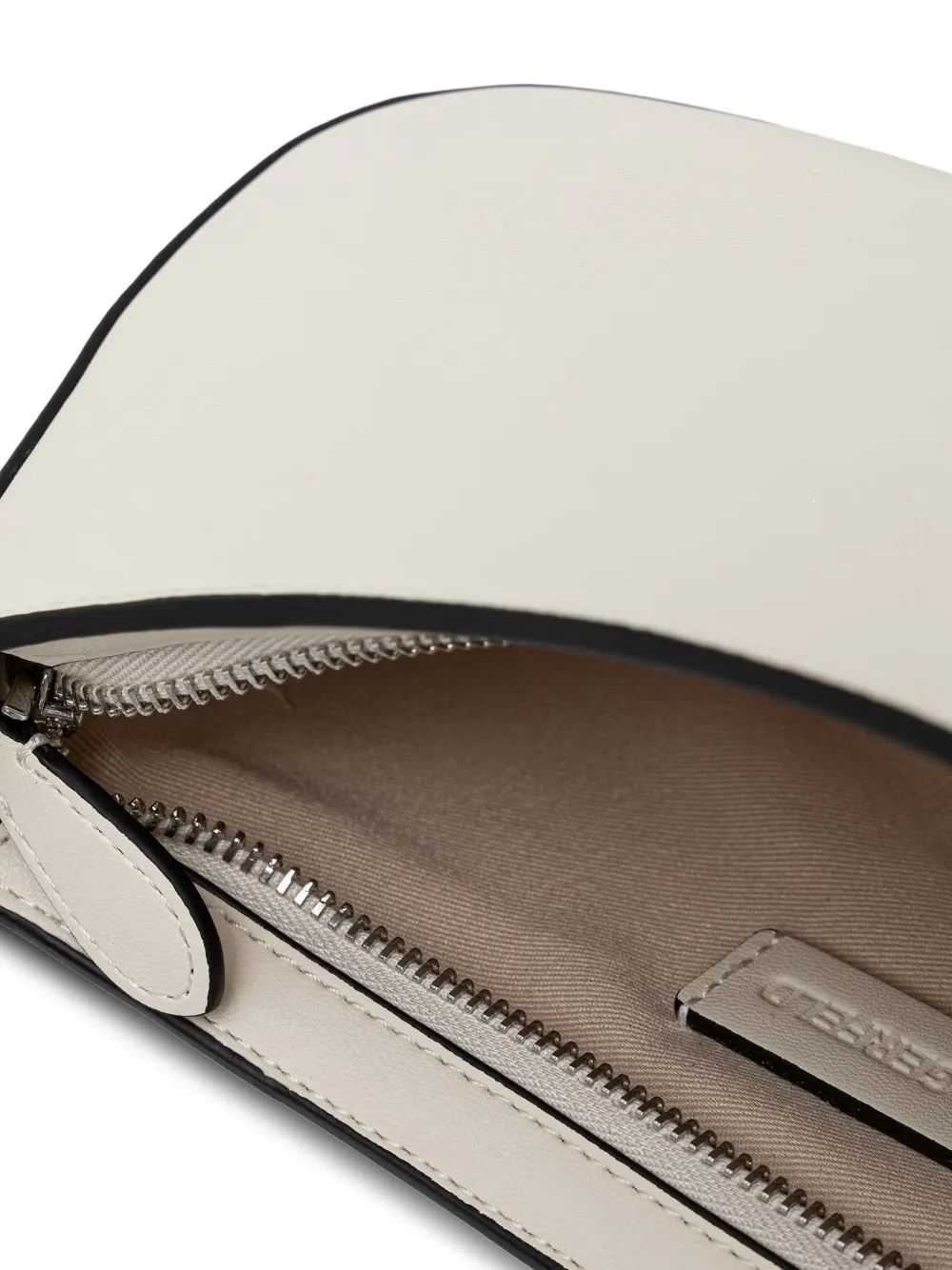 Karl Lagerfeld Schoudertas met logoplakkaat Beige