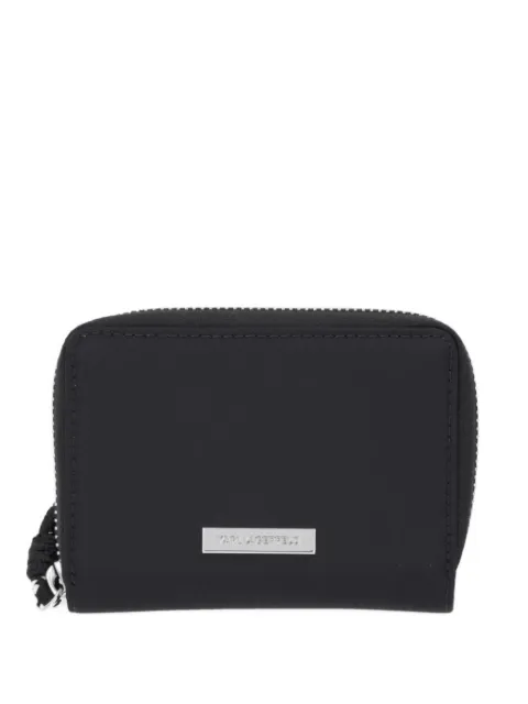 Karl Lagerfeld cartera con placa del logo