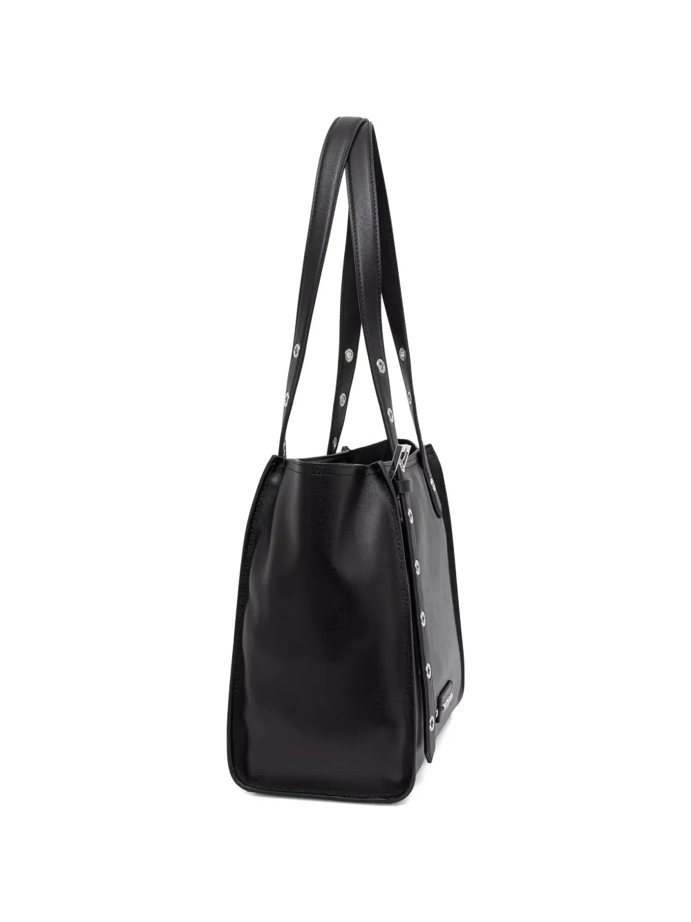 Karl Lagerfeld Shopper met ringlets en gespen Zwart