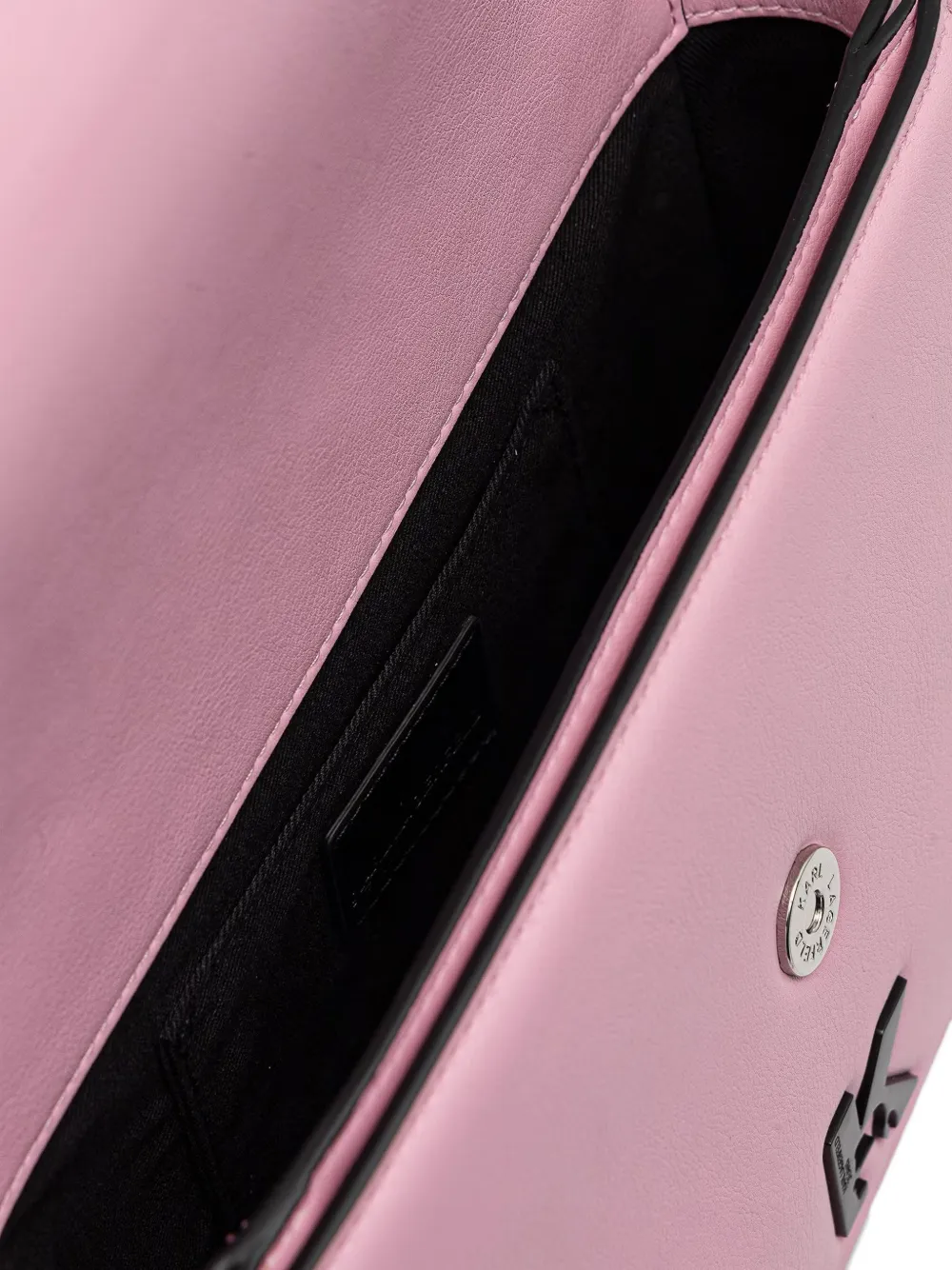 Karl Lagerfeld Jeans Crossbodytas met logoplakkaat Roze