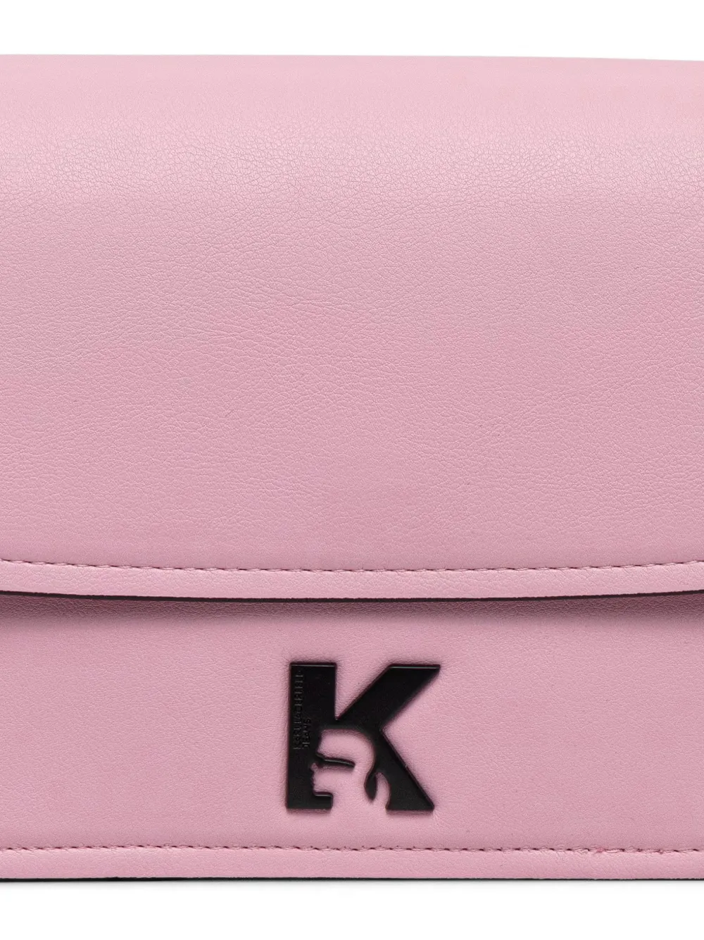 Karl Lagerfeld Jeans Crossbodytas met logoplakkaat Roze
