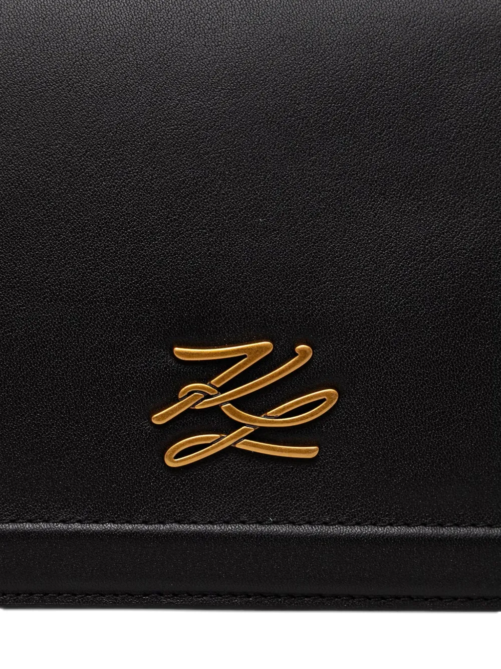 Karl Lagerfeld Schoudertas met logoplakkaat Zwart
