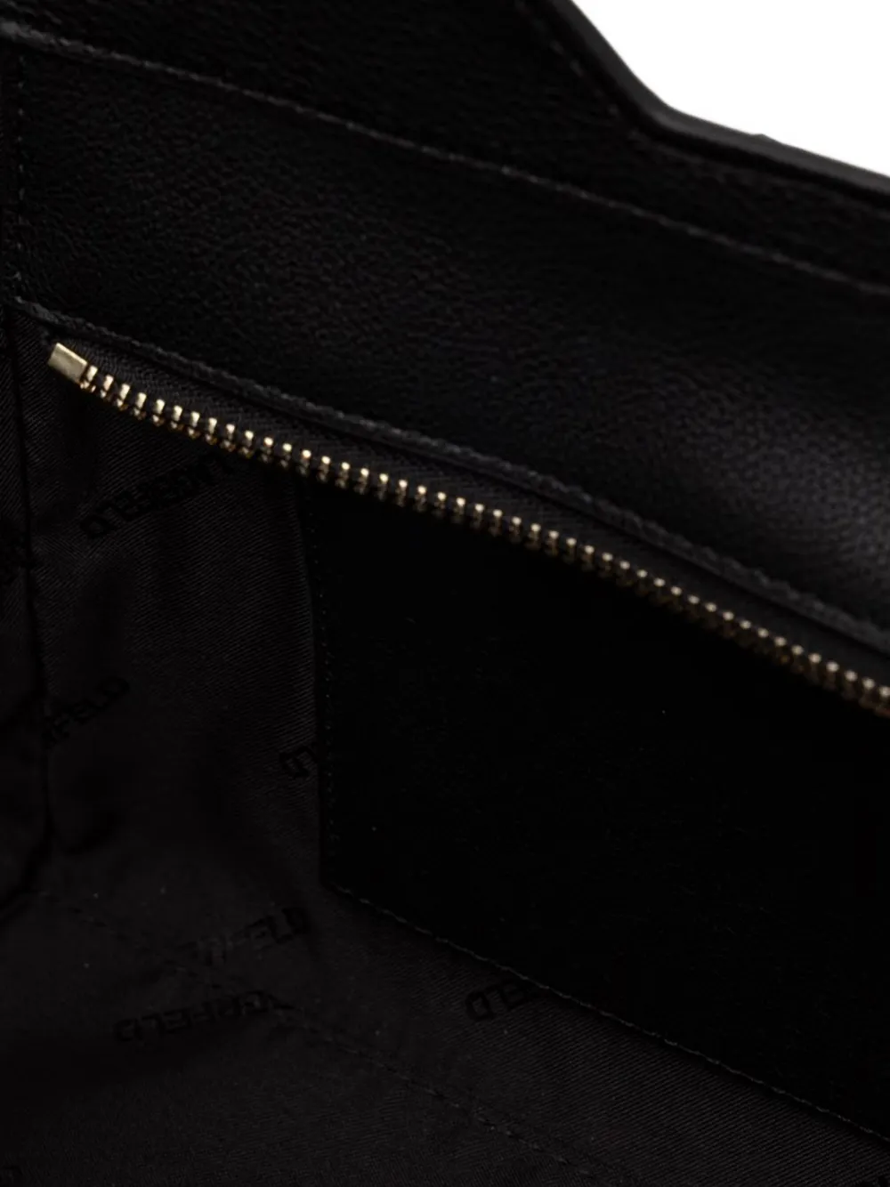 Karl Lagerfeld Shopper met logoplakkaat Zwart