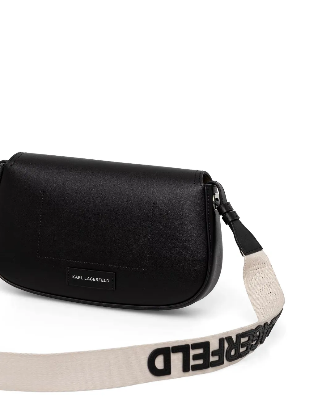 Karl Lagerfeld Geperforeerde crossbodytas Zwart