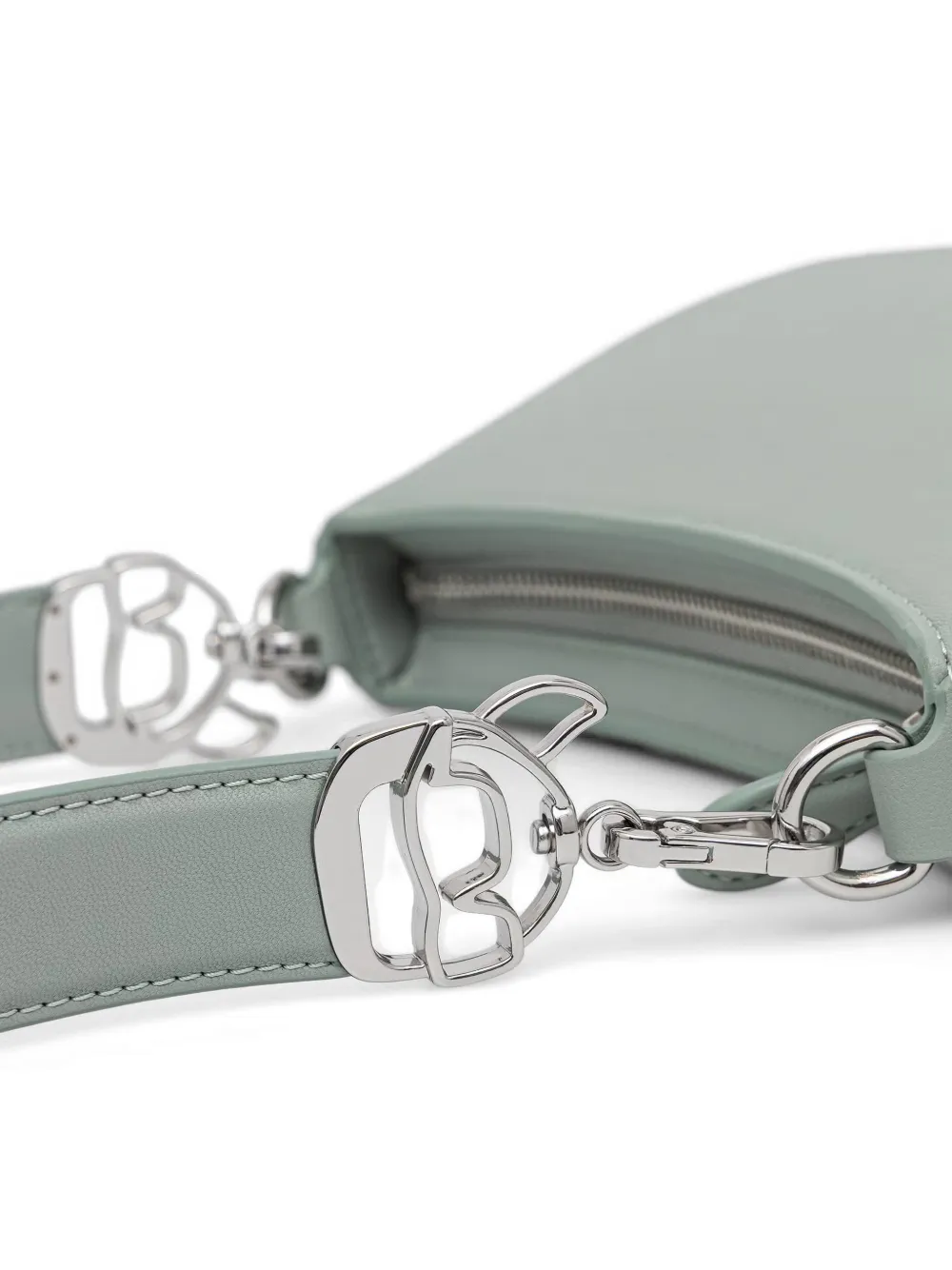 Karl Lagerfeld Schoudertas met logoplakkaat Groen
