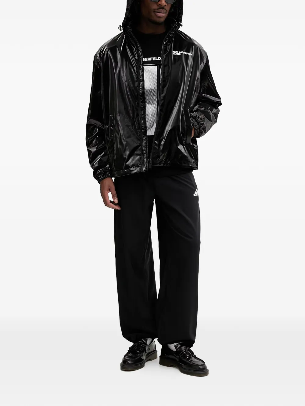 Karl Lagerfeld Jeans Sweater met print Zwart