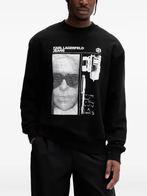 Karl Lagerfeld Jeans graphic-print sweatshirt