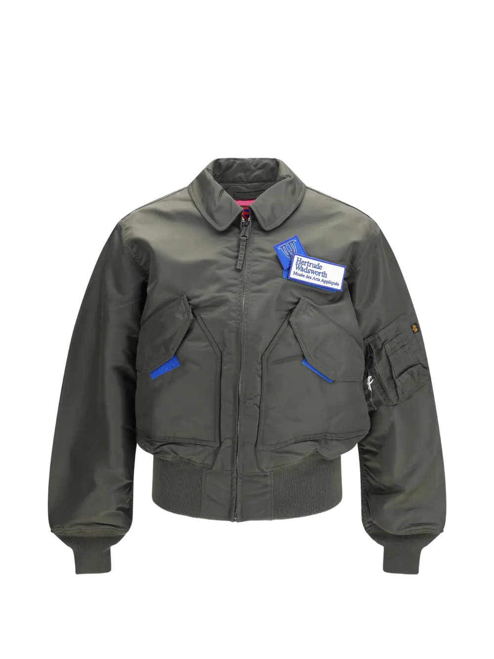GR10K Alpha Industries CWU-45 bomber jacket - Grün