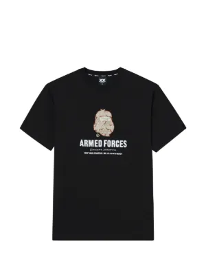OAMC Peacemaker logo-print T-shirt | Black | FARFETCH GE