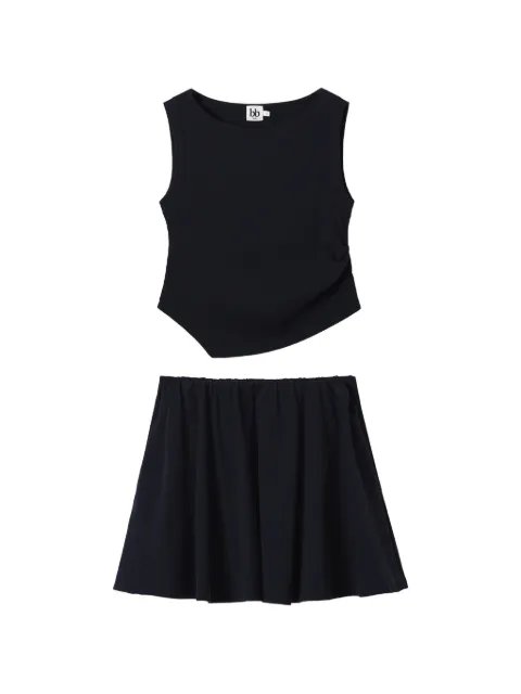 b+ab — A-line mini skirt (set of two)