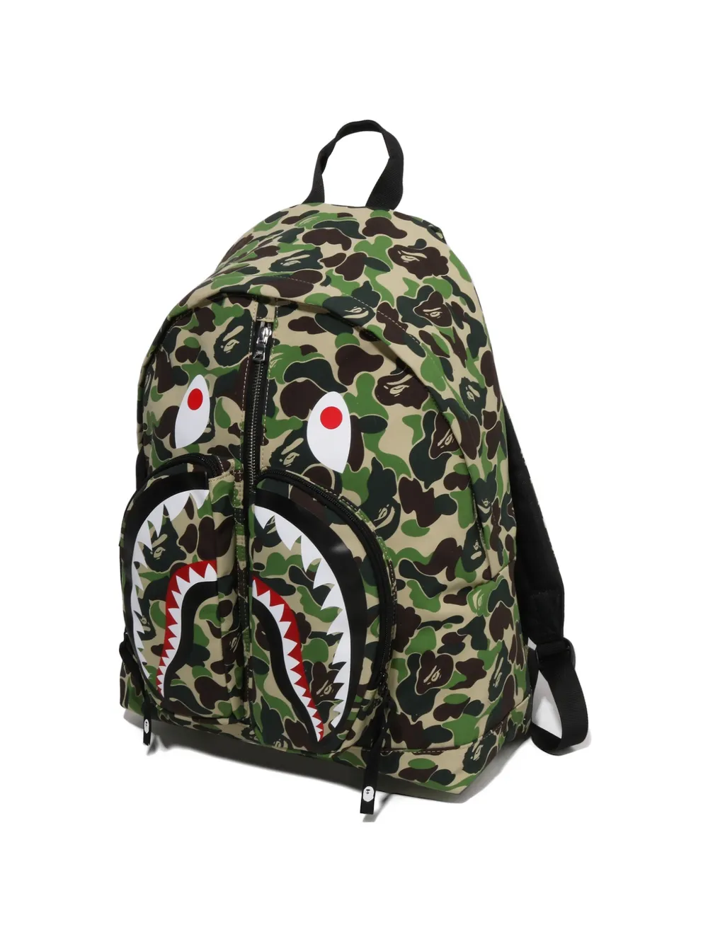 A BATHING APE ABC rugzak met camouflageprint Groen