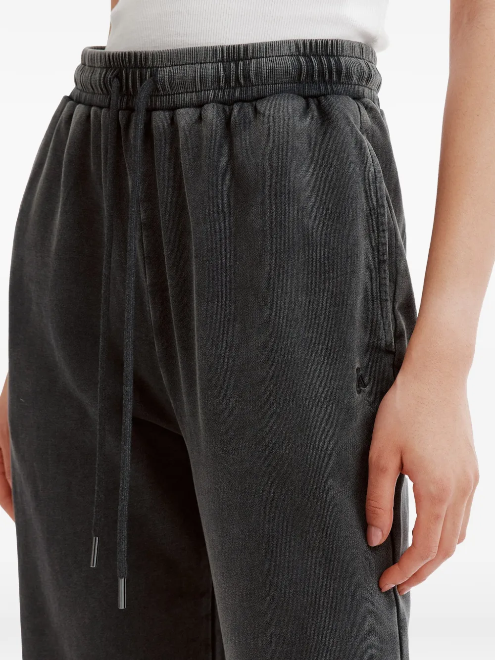 tout a coup Broek met trekkoord Grijs