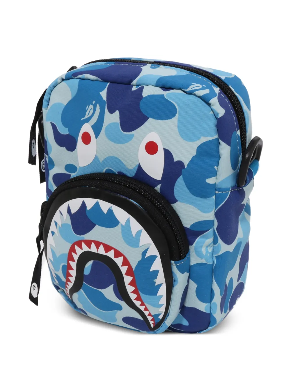 A BATHING APE ABC Camo Shark messengertas Blauw
