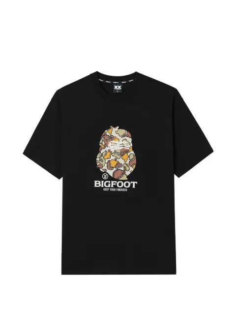 FINGERCROXX camouflage-print T-shirt