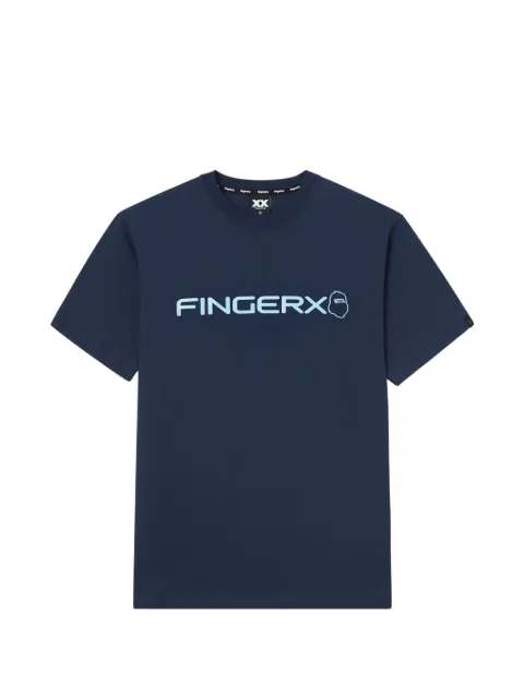 FINGERCROXX logo-print T-shirt