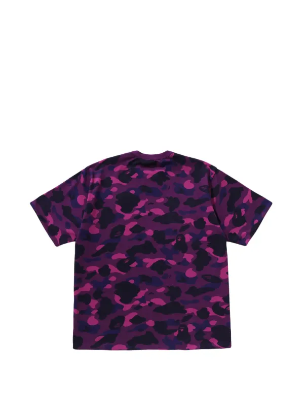 A BATHING APE® リバーシブル カモフラージュ Tシャツ | ブラック