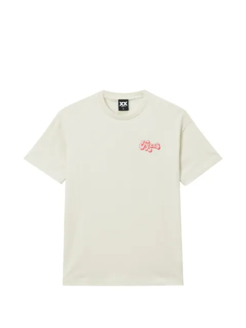 FINGERCROXX logo-print cotton T-shirt