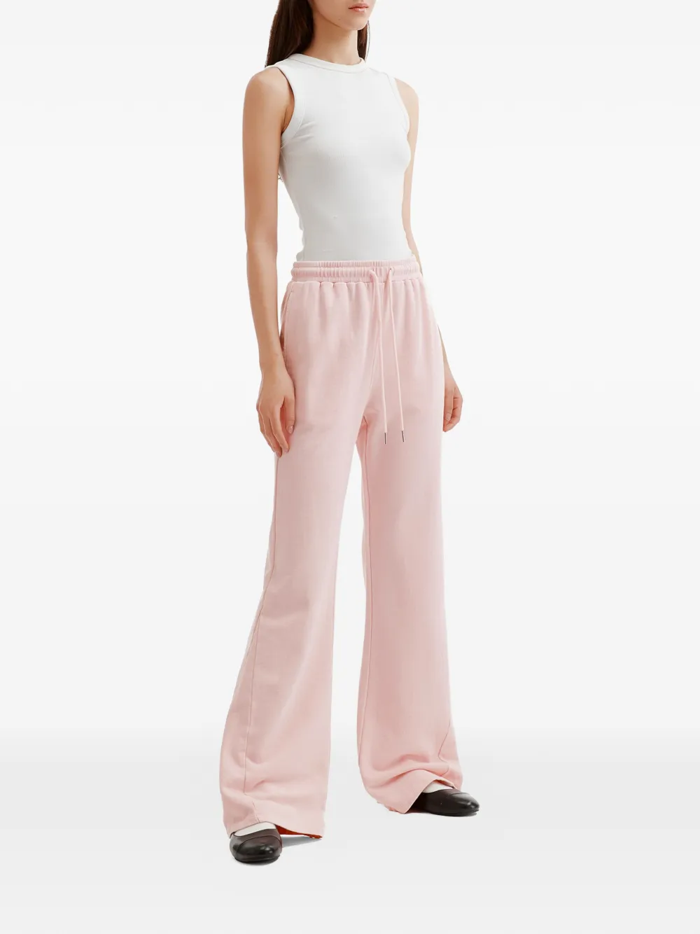 tout a coup Trainingsbroek met trekkoordtaille Roze
