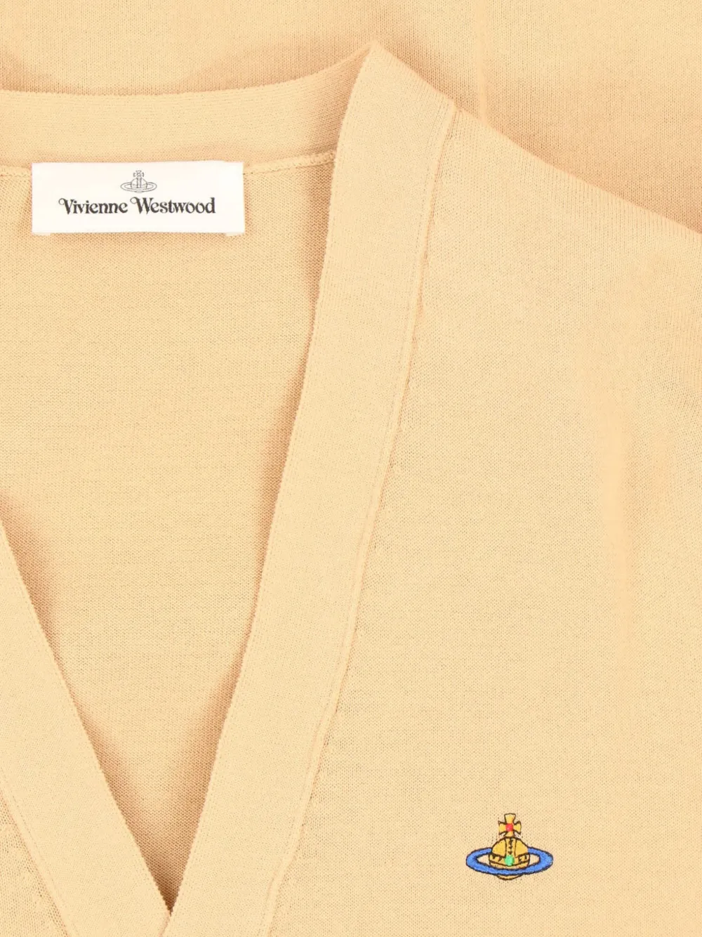 Vivienne Westwood Vest met knoopsluiting Beige