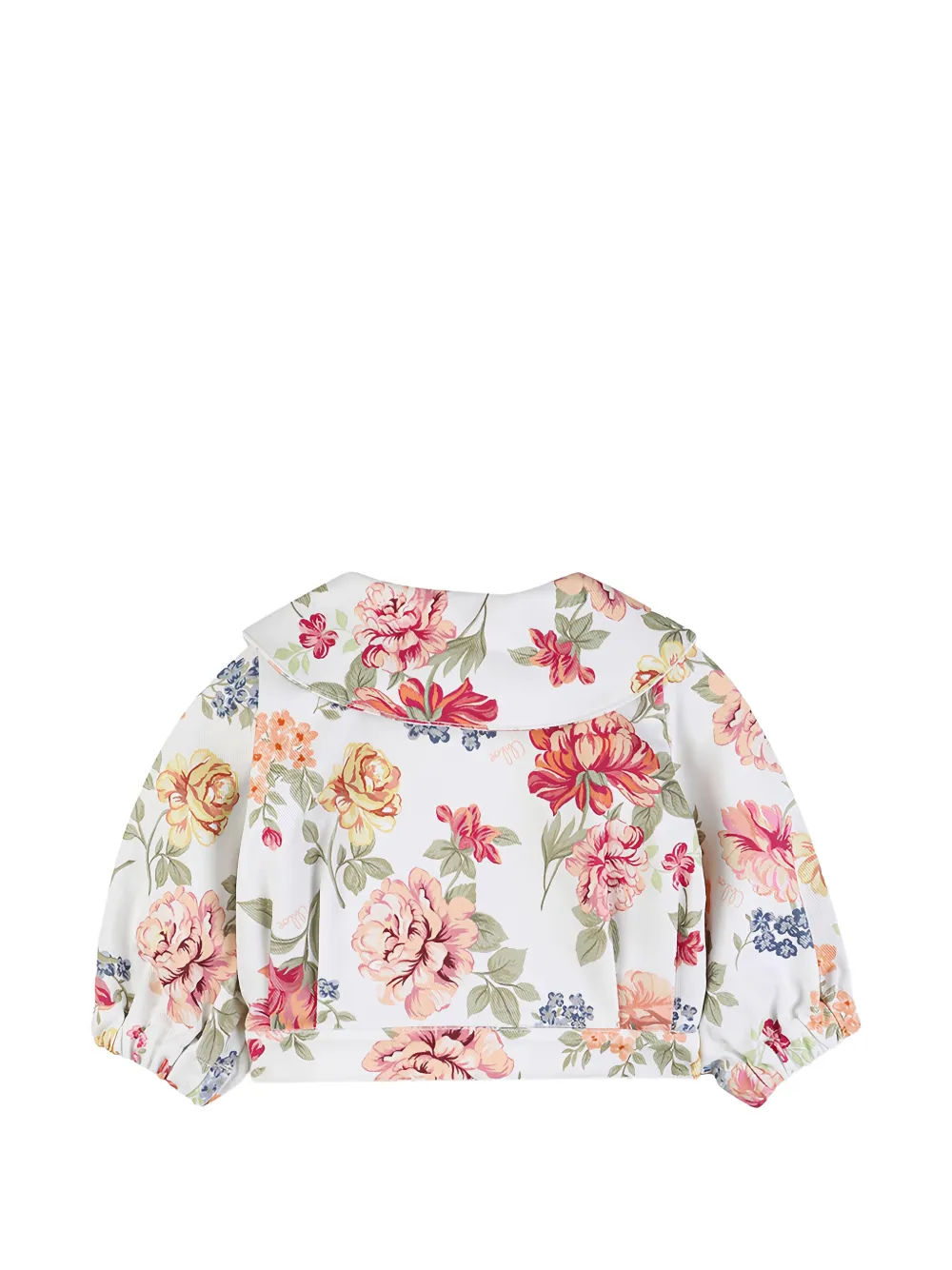 Chloé Kids Jack met bloemenprint Wit