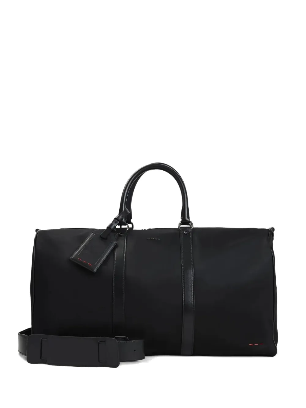 Kiton Gym panelled duffle bag - Nero