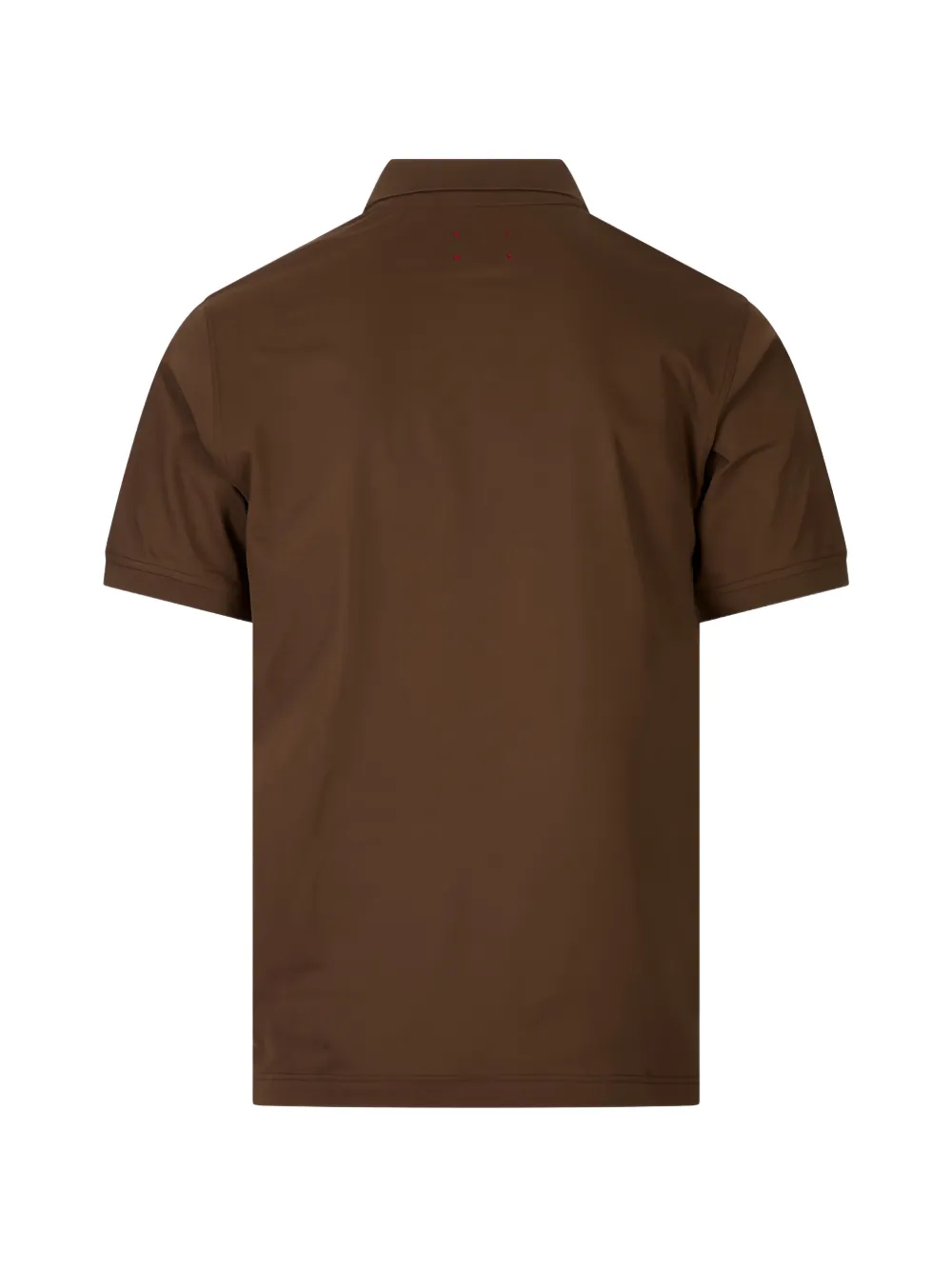 Kiton Katoenen poloshirt met korte mouwen Bruin