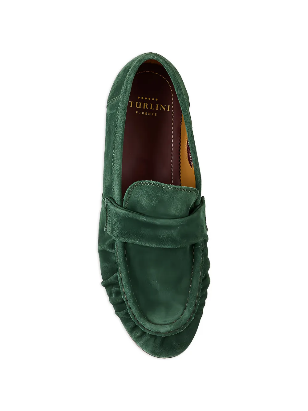 sturlini firenze Loafers met ruches Groen
