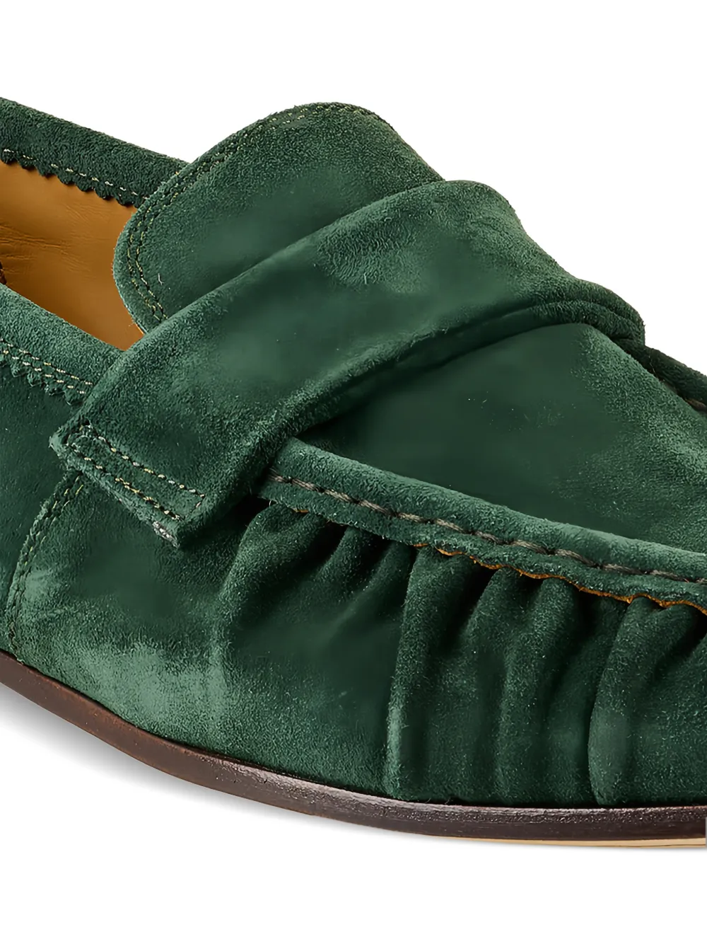 sturlini firenze Loafers met ruches Groen