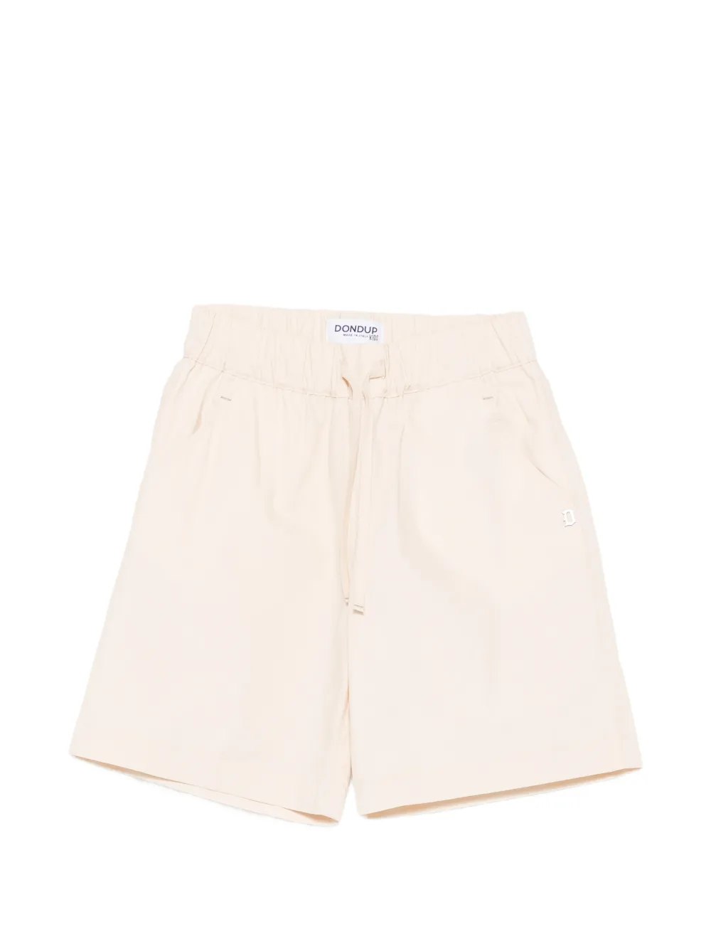 DONDUP KIDS drawstring-waist shorts - Neutrals