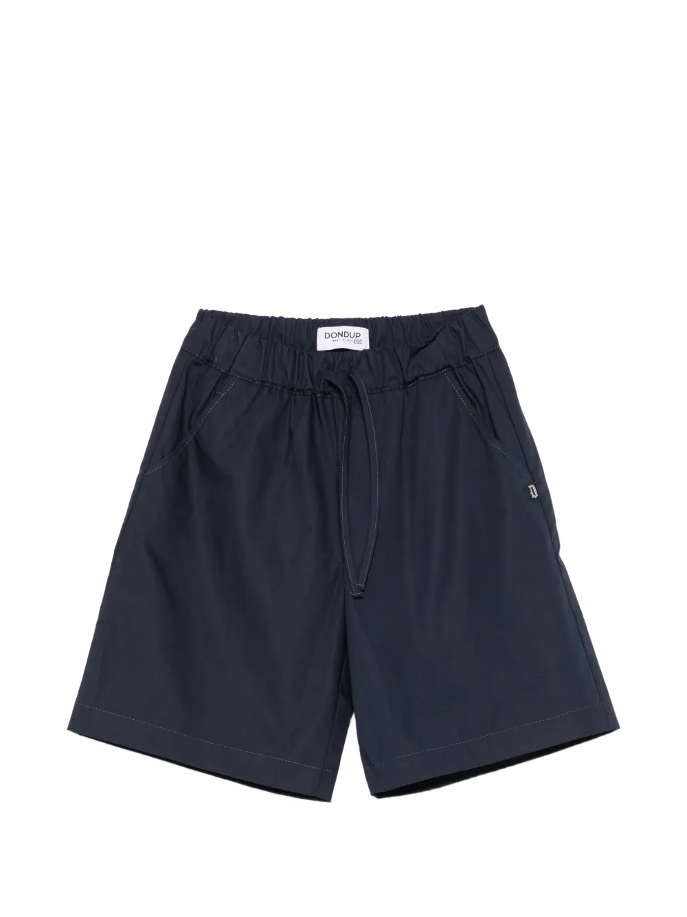 DONDUP KIDS drawstring-waist shorts - Blu