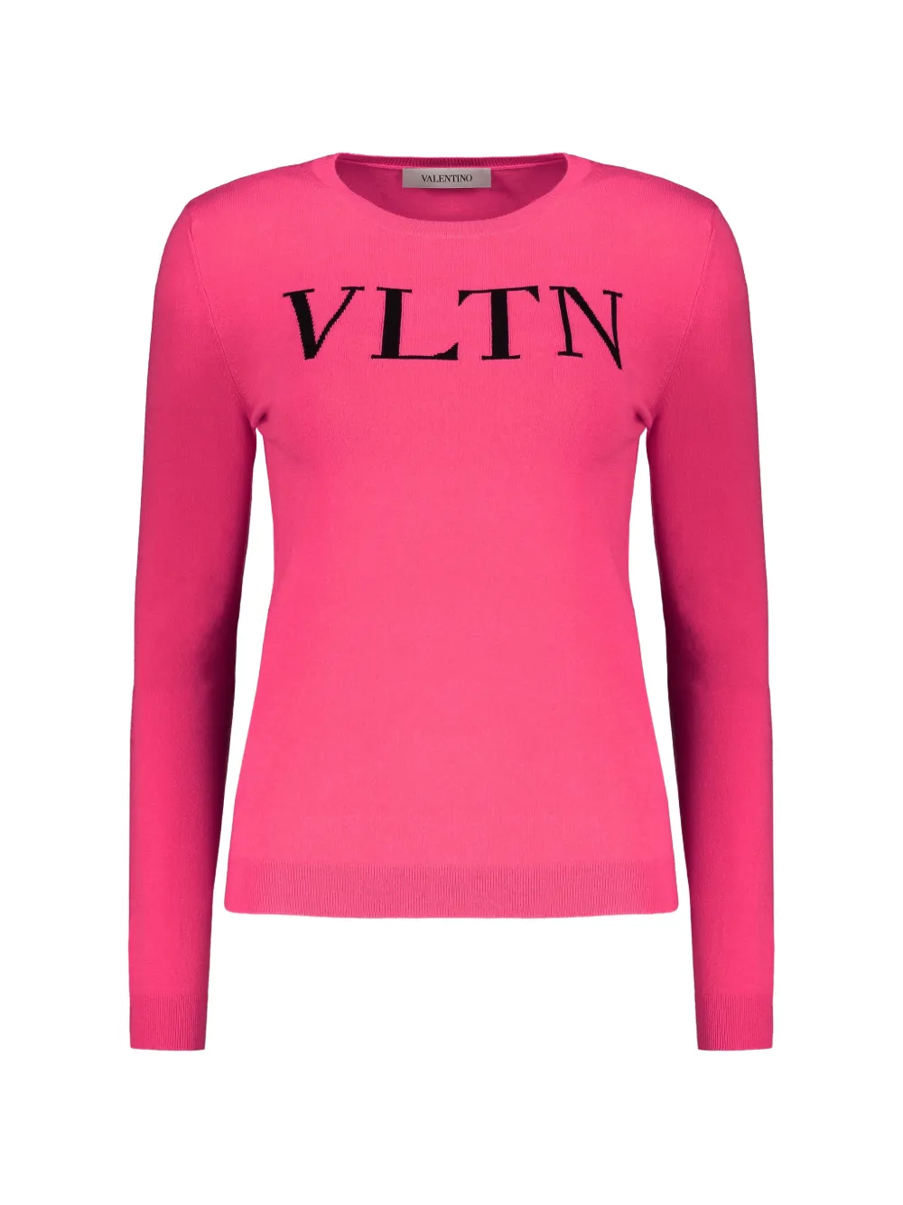 Valentino Garavani logo-intarsia sweater - Rosa