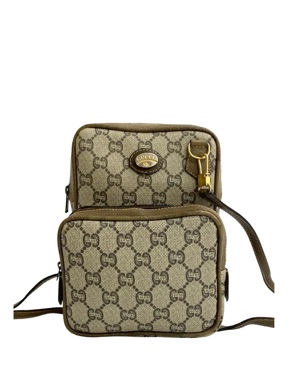 Gucci Pre-Owned 20th Century GG Supreme Plus crossbody bag - Toni neutri