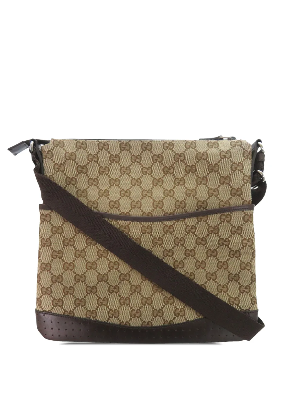 Gucci Pre-Owned 2000-2015 GG Canvas crossbody bag - Toni neutri