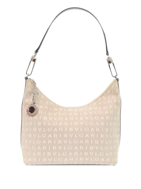 Bvlgari Pre-Owned 2000-2025 Logomania Canvas shoulder bag