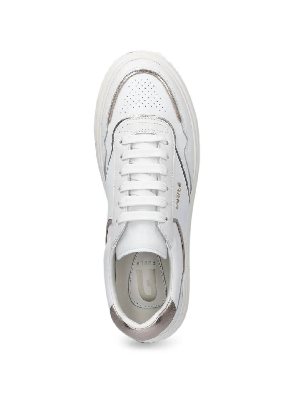 Furla leather sneakers Wit