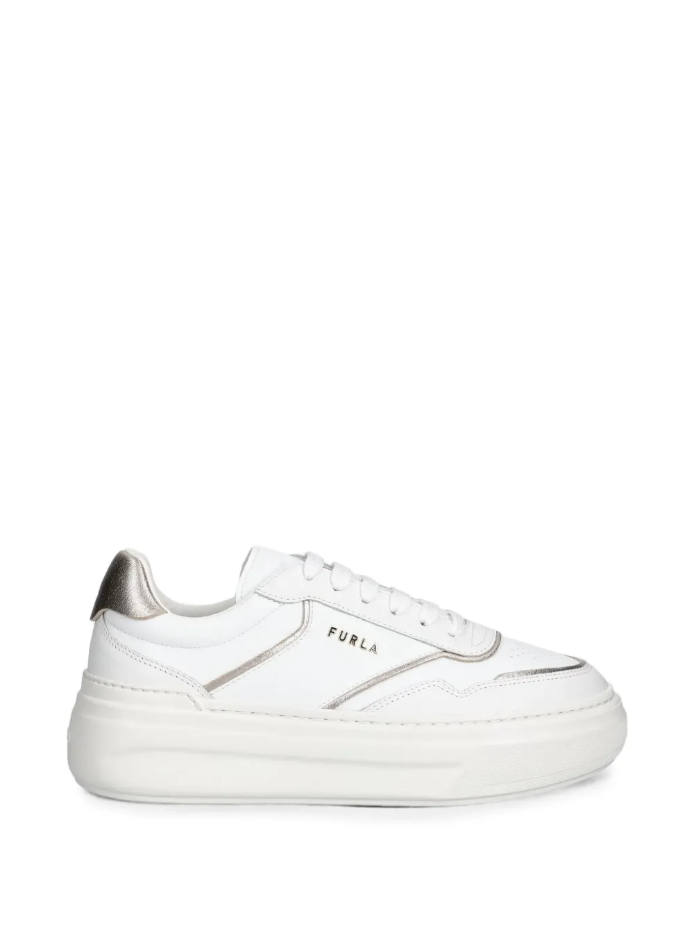 Furla leather sneakers Wit