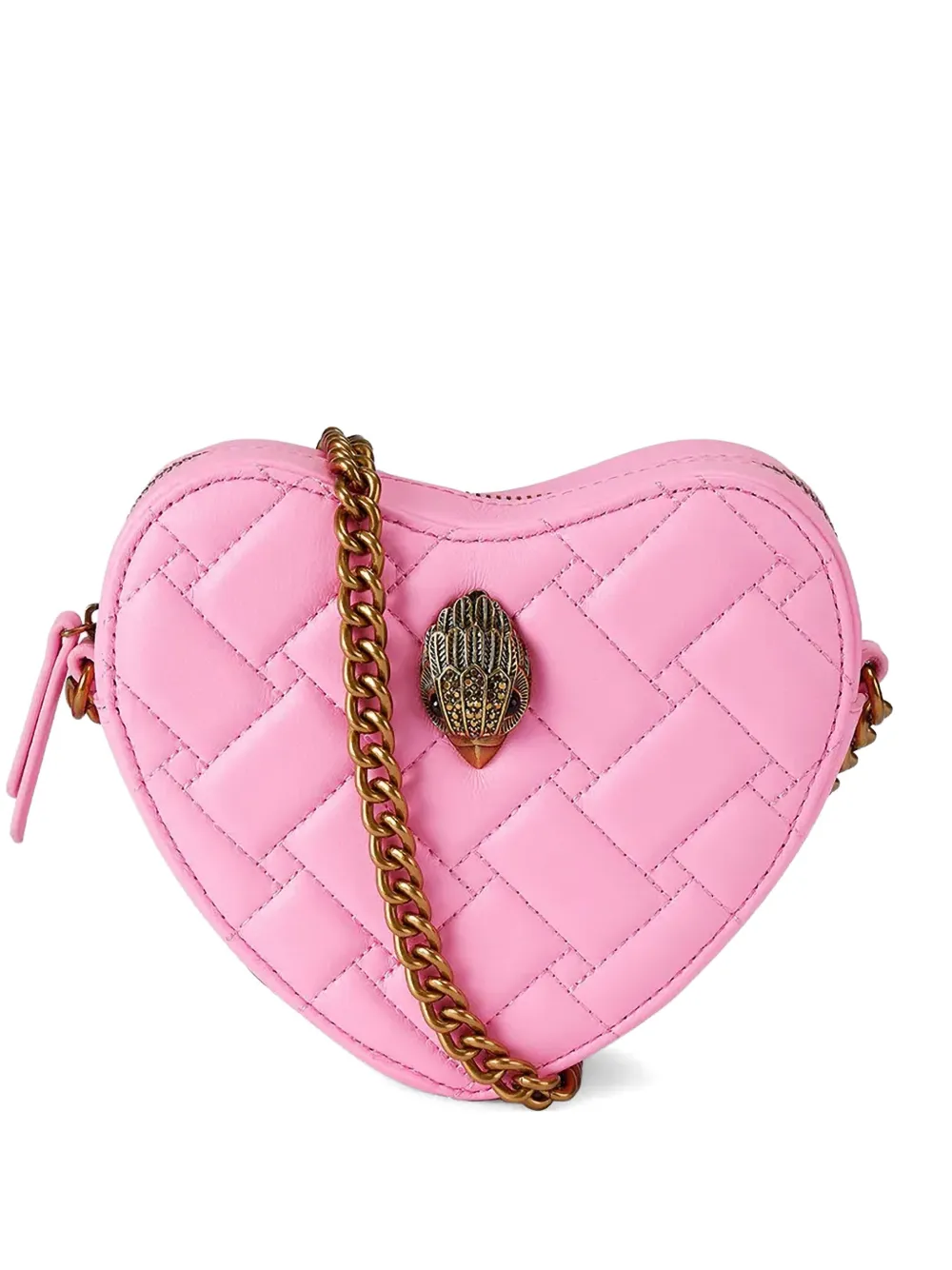 Kurt Geiger London Kensington Heart crossbody bag - Rosa
