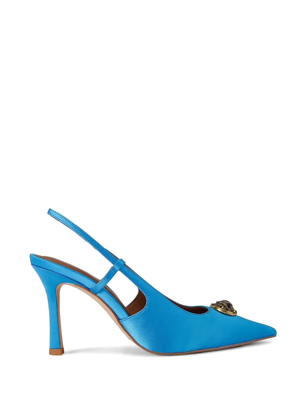 Kurt Geiger London plaque sling-back pumps Blauw