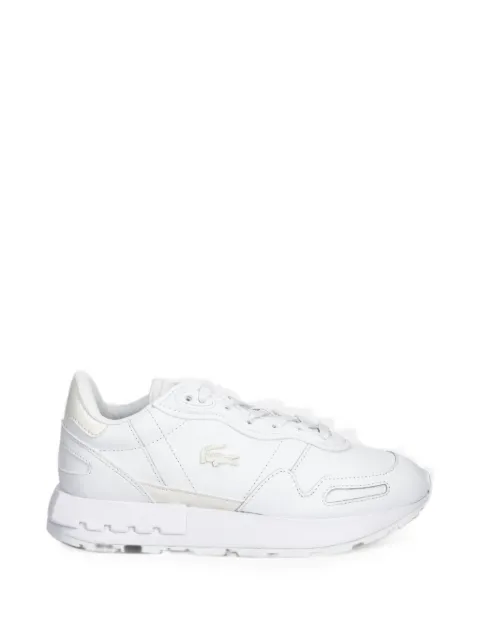 Lacoste logo-patch panelled sneakers