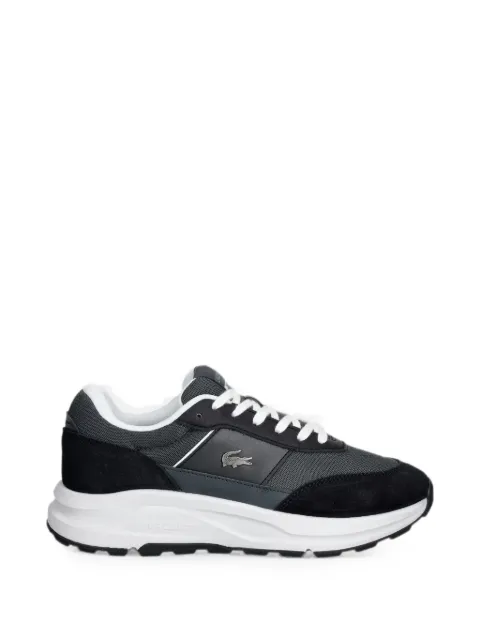 Lacoste logo-plaque panelled sneakers