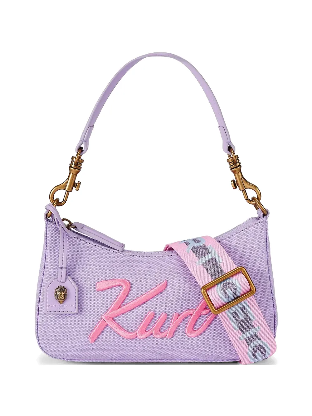 Kurt Geiger London logo-embroidered cross body bag - Viola