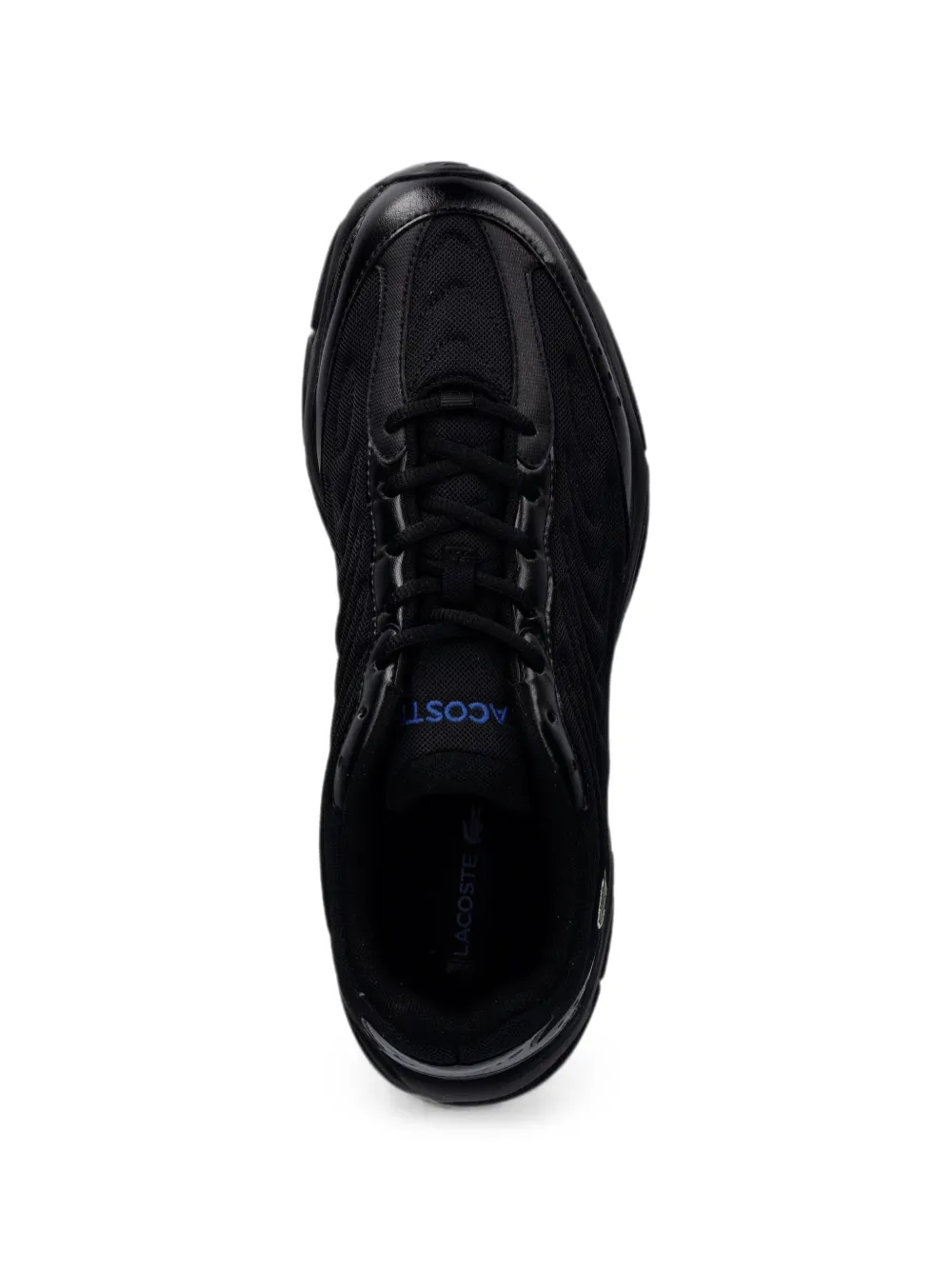 Lacoste Storm 96 2K Lite logo-patch mesh sneakers Zwart